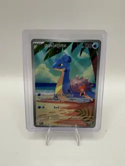 Pokemon TCG: Misty's Lapras IR Illustration Rare SV10: Destined Rivals 194/182 - Image 1