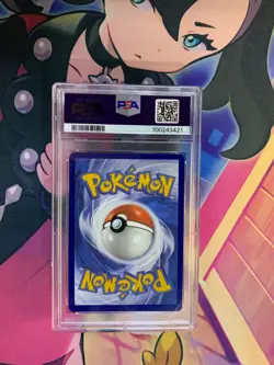 2023 POKEMON SWORD & SHIELD CROWN ZENITH #GG35 FULL ART/LEAFEON VSTAR PSA 9 - Image 4