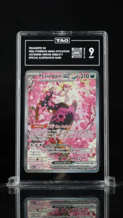 TAG 9 2026 POKEMON ASCENDED HEROES SIR FEZANDIPITI EX #288/217 - Image 1