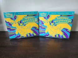 Pokemon Ascended Heroes Elite Trainer Box X2. Factory Sealed - Image 1