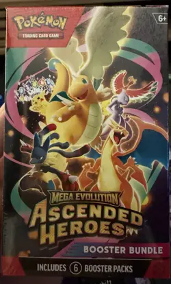 Pokemon Mega Evolution Ascended Heroes Booster Bundles SEALED - Image 1
