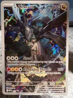 Pokemon TCG N’s Zekrom MEP 031 Black Star Promo Ascended Heroes NM (c) - Image 1