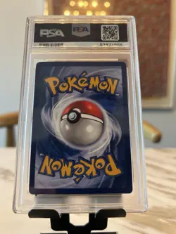 1999 Pokemon Base Set 1st Edition Growlithe #28 NM-MT PSA 8 - Image 2