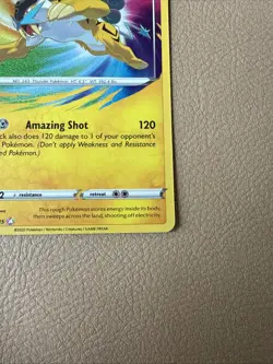 Raikou 50/185 Amazing Rare Vivid Voltage Pokemon TCG Near Mint - Image 4