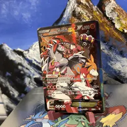 Team Magma's Groudon EX - 15/34 Pokemon Double Crisis - Holo HP / Damaged - Image 4