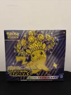Brand New Pokemon Scarlet & Violet Surging Sparks ETB Elite Trainer Box Sealed - Image 1