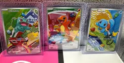 Charmander Bulbasaur & Squirtle Pokemon First Partner illustration Collection NM - Image 5