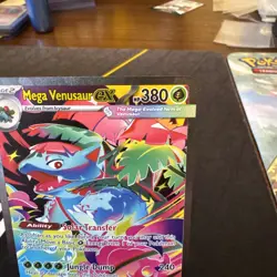 Pokemon. Mega Venusaur ex 177/132 Me01: Mega Evolution Holo. I12 - Image 4