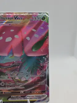Pokemon TCG Venusaur VMAX SWSH102 Full Art Holo Black Star Promo - NM 💎 - Image 3