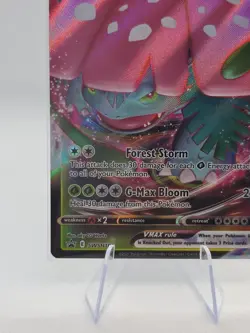 Pokemon TCG Venusaur VMAX SWSH102 Full Art Holo Black Star Promo - NM 💎 - Image 5