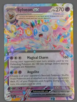 SYLVEON EX 086/191 DOUBLE RARE SURGING SPARKS NM -UK SELLER - Image 1