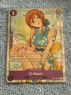 O-Nami (Illustration Box Vol.1) OP05-062 One Piece Promotion Cards Foil - Image 1