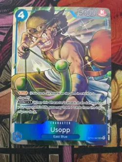 NM One Piece - Usopp OP03-041 Alt Art - Pillars of Strength - Image 1