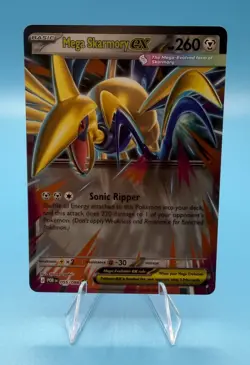Mega Skarmory ex Ultra Rare Full Art 106/088 Pokemon Perfect Order Card - Image 1