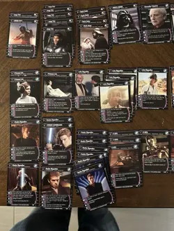 Star Wars Trading TCG Lot W/Foils And Tons Of Character Cards WOTC 1000+ cards - Image 3