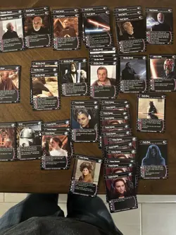 Star Wars Trading TCG Lot W/Foils And Tons Of Character Cards WOTC 1000+ cards - Image 4