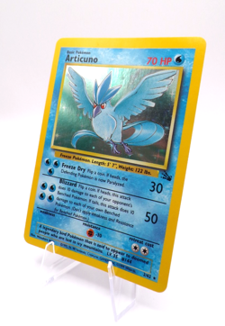 Pokemon Articuno Fossil Unlimited Holo Rare English 2/62 1999 Card - Image 2