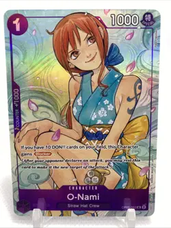 O-Nami (Illustration Box Vol.1) OP05-062 One Piece Promotion Cards Foil - Image 1