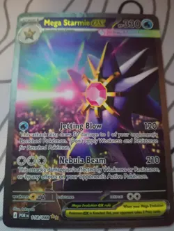 Mega Starmie EX - 118/088 - SIR - Perfect Order - NM/M - Pokemon Card - Image 1