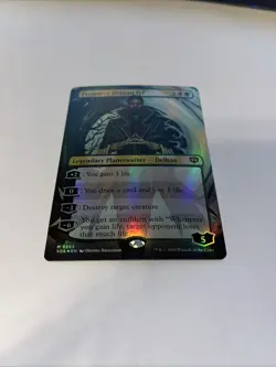 Professor Dellian Fel Borderless Foil Strixhaven Card #0283 MTG LP - Image 1