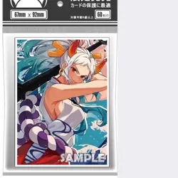 New 60PCS Trading Card ONE PIECE Yamato Uta OPCG Card Sleeves 67X92mm Standard - Image 2