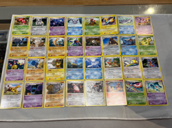 Pokemon cards 32 card DP Mysterious Treasures Pokemon Card TCG MP BULK LOT 1 - Image 1