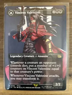 MTG Vincent Valentine (Borderless) English Final Fantasy FIN NM R0383 - Image 1