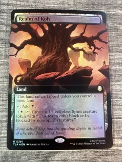 Realm of Koh - Foil - Extended Art Avatar MTG - Image 1
