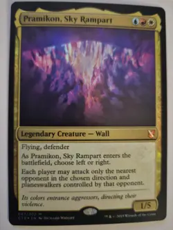 MTG Pramikon, Sky Rampart Commander 2019 Foil - Image 1