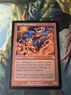 Grim Lavamancer Torment Rare Red NM MTG Magic the Gathering - Image 2