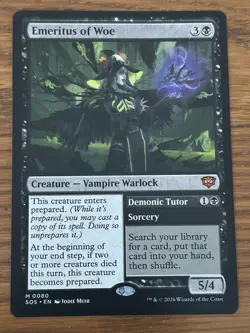 Emeritus of Woe - Secret of Strixhaven - SOS M 0080 - Image 1