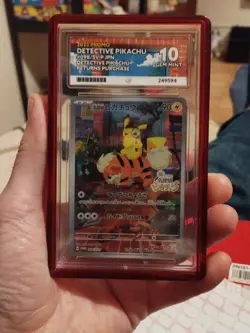 PSA10 Detective Pikachu 2023 Pokemon/SV-P JP #098 GEM MT - Image 1