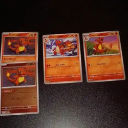 Pokemon TCG Charmander & Charmeleon Mixed Card Lot - Image 2