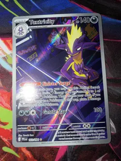 Pokemon TCG Toxtricity 103 Phantasmal Flames IR Illustration Art Rare Card NM - Image 1