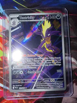 Pokemon TCG Toxtricity 103 Phantasmal Flames IR Illustration Art Rare Card NM - Image 5