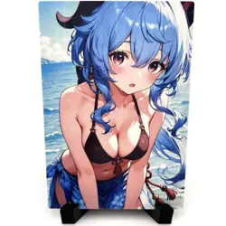 Genshin Impact Ganyu Sexy Anime Waifu Girl Lewd Doujin Goddess Story Art Card - Image 1