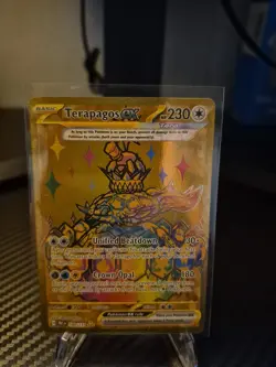Terapagos EX 180/131 Sv: Prismatic Evolutions Hyper Rare Holo Pokemon TCG - Image 1