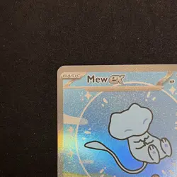 Pokemon Mew ex 232/091 SV: Paldean Fates Full Art Holo Special Illustration EX - Image 3