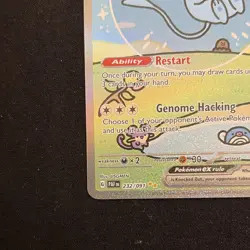 Pokemon Mew ex 232/091 SV: Paldean Fates Full Art Holo Special Illustration EX - Image 4