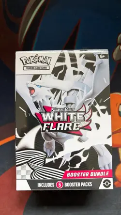 Pokemon TCG Scarlet & Violet White Flare Booster Bundle 2025 New & Sealed - Image 1