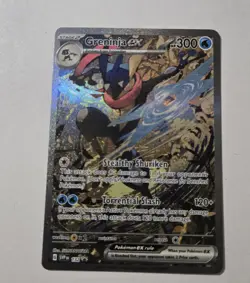 Pokemon TCG Greninja Ex 132 Scarlet & Violet Promo Cards Holo Full Art 300 HP - Image 2
