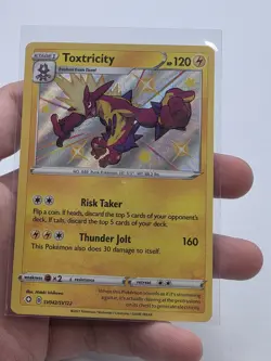 Toxtricity SV042/SV122 Shining Fates Shiny Vault Holo Rare Pokemon TCG 2021 NM - Image 1
