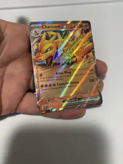 The Pokemon Company Charizard ex 161 SVP: Scarlet & Violet Promo Full Art Holo … - Image 3