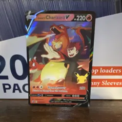 The Pokemon Company Lance's Charizard V SWSH133 Promo Holo 220HP Sword & Shield - Image 1