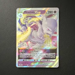 Mewtwo VSTAR 031/078 Pokemon GO Ultra Rare Full Art Holo 280 HP English - Image 1