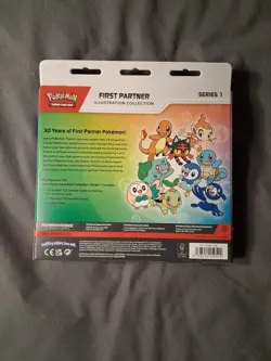 Pokemon TCG First Partner Illustration Collection Series 1 Promo Booster Box - Image 2