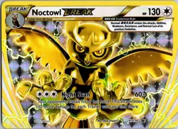 Noctowl BREAK XY136 Holo Promo XY Promo Pokemon NM - Image 1