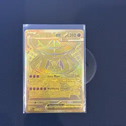 Pokemon Perfect Order Mega Zygarde EX Gold Mega Hyper Rare 124/88 NM - Image 3