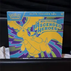 Pokemon Mega Evolution Ascended Heroes Elite Trainer Box Sealed - Image 1