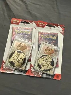 Pokemon TCG: Destined Rivals Checklane Blister Packs Eevee Lot Of 2 NEW 820650853319 - Image 1
